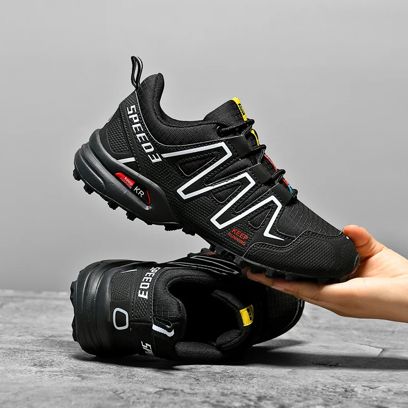 High quality Breathable Waterproof Men Outdoor Trekking Sneakers Trekking Desert Climbing Sport shoes Hiking Shoes