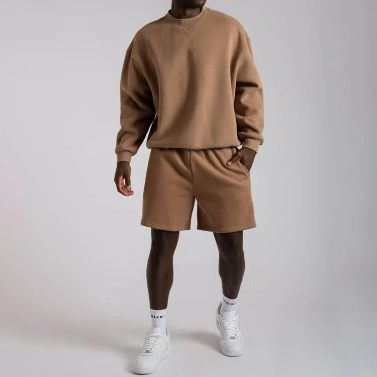 Heavyweight Men Crew Neck Long Sleeve 