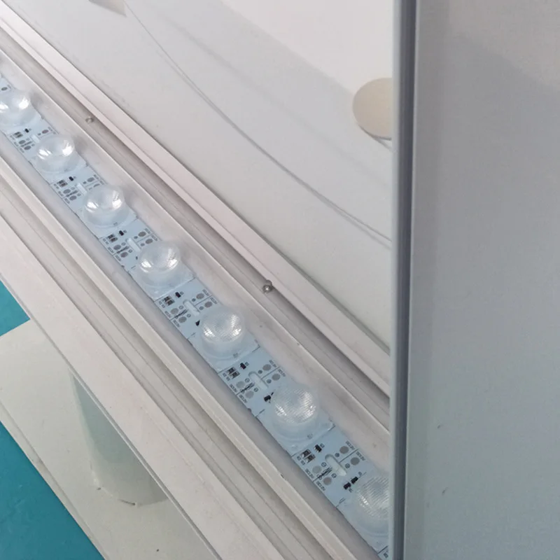 Double Sided Fabric Lightbox Caja De Luz Led Para Publicidad LED Free Standing Light Box for Advertising Standing Display factory