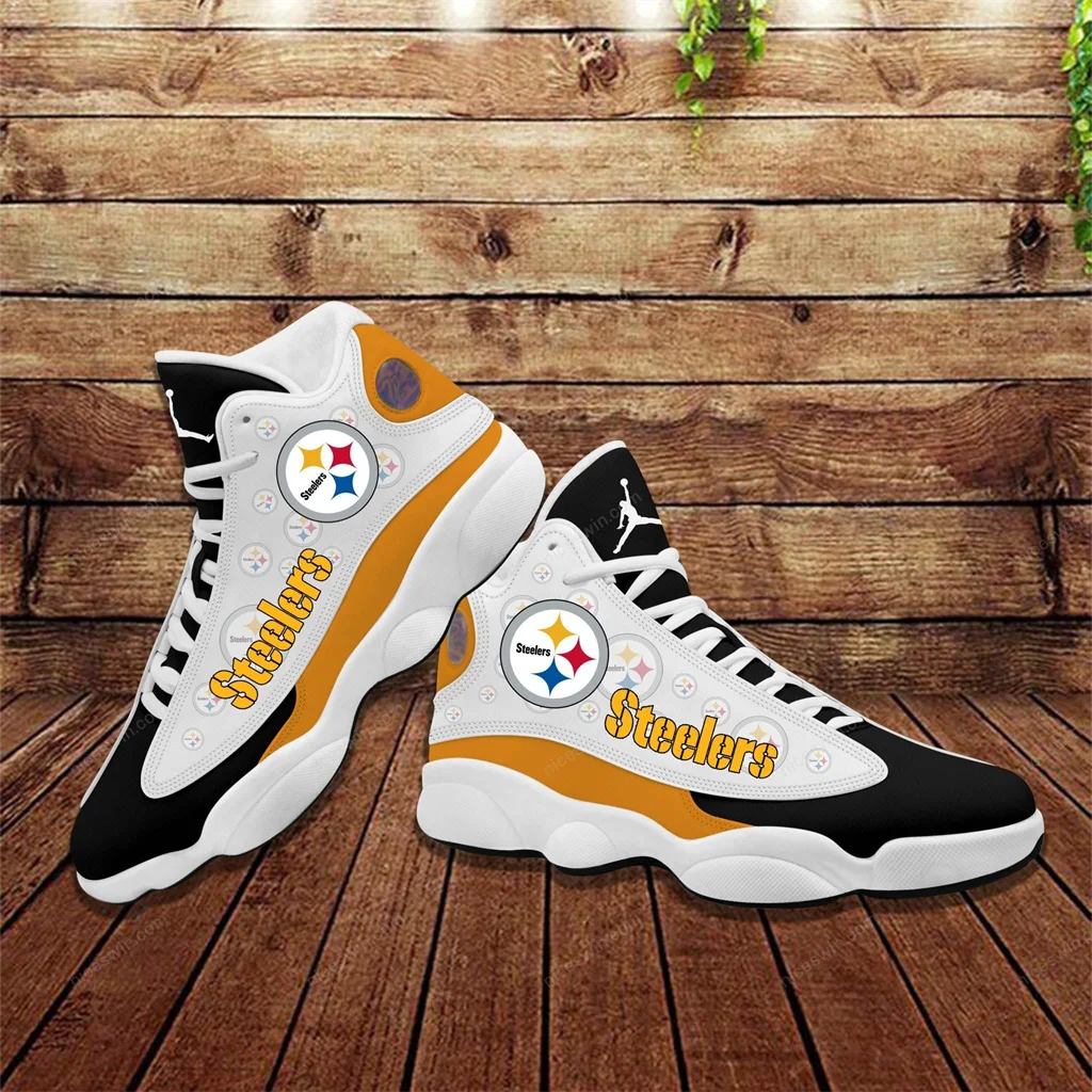 Pittsburgh Steelers Personalzied Name Air Jordan 13 Shoes Best