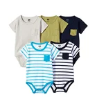 Baby Bodysuit Infants Toddlers Age Group And Short Sleeve Style Baby Bodysuit Rompers