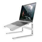 Hot Sell Facilitate Laptop Holder Stand Free Adjustment Silver Office Supplies Used For Heat Dissipation
