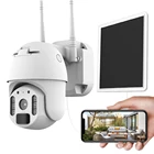 Ip HD 1080P PIR 2021 Battery Outdoor Waterproof Security Wireless Solar Wifi CCTV Camera Seed PTZ Dome CCTV IP Camera