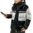 Jacket Quilted Men Hoodie Jacket Waterproof Down Jacket White Duck Padded Quilted Puffer Jacket Men
