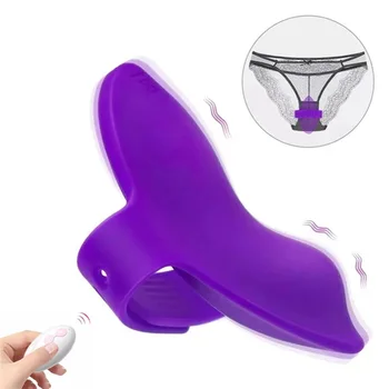 10 Vibrating Modes G-Spot Stimulator Wireless Remote Panty Vibrator for Women Wearable Butterfly Vibrating Panties