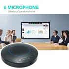Speakerphone ODM/OEM Wireless Microphone System Wireless BT Aux Conference Speaker With Mic