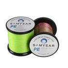 Fishing New Product Fluorescent-Green Color 8 Strands Braided Fishing Janpan Import