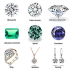 Lab Diamonds Grown Loose Polished Hthp Excellent Color 1.3mm-2.60mm 0.01ct-0.07ct Hpht Diamond