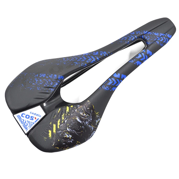 clear letter graphic saddle bolsa