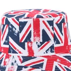 Uk Caps Men Bucket Hat Summer Red UK Flag Pattern Fishing Fisherman Caps Bucket Hats Mens Women Hip Hop Panama Casquette