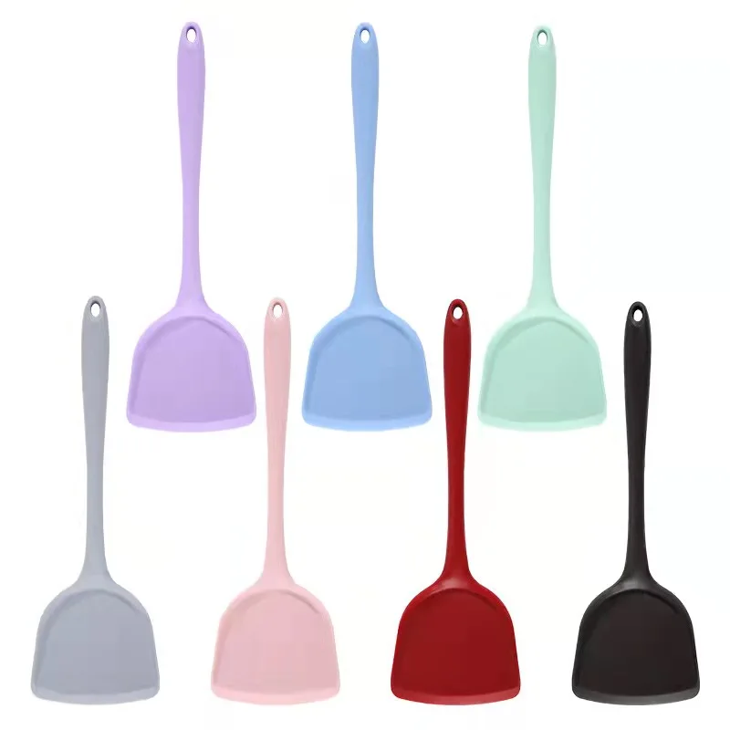 silicone spatula Pan scoop shovel Kitchenware Turners Cooking Accessories Kitchen Tools