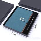 Custom Printing 2021 Note Book Diary Journal Agenda Leather Hader Cover Luxury A5 Diary Notebook Custom
