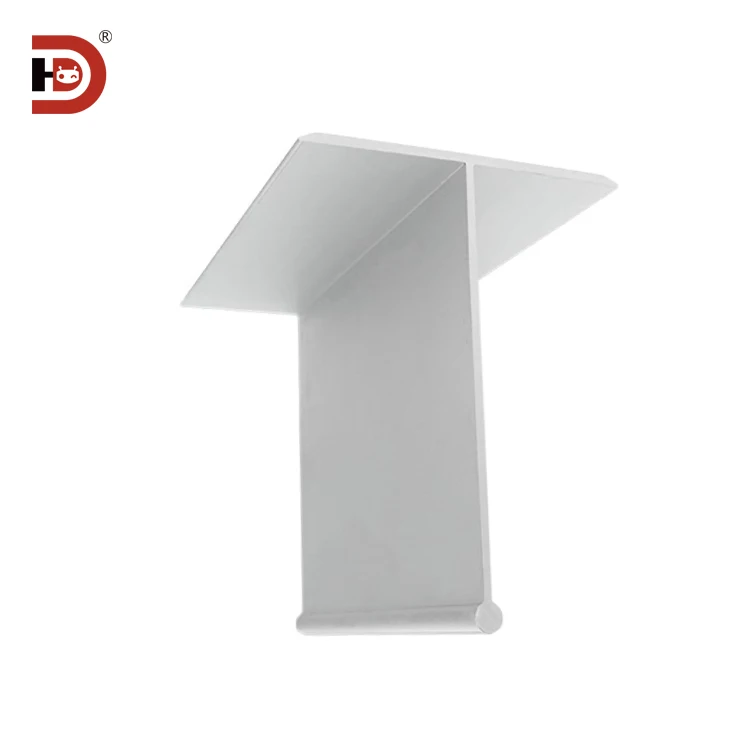 Cleanroom Aluminum Rock Wool Foam Color Steel Sandwich Panel Ceiling 6080T 55100T Aluminum Hanging Beam  Aluminum Profile manufacture