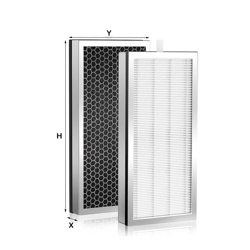 product high quality activated carbon hepa filter dusty removal household honeycomb customized air purifier filter-1