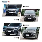 Kit GBT Plastic Vellfire Front Bumper With Grill For Toyota Vellfire Body Kit Accessories