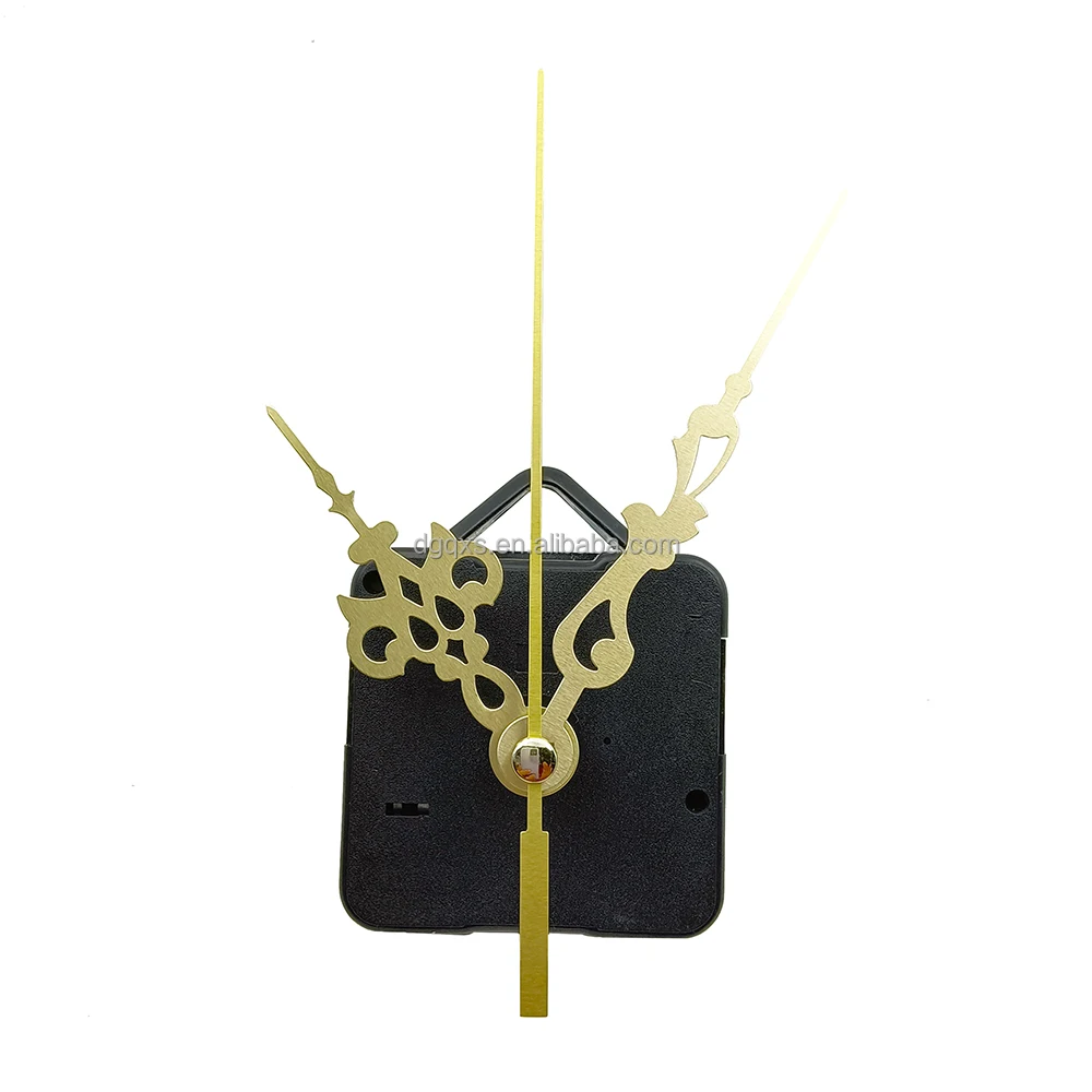 DIY Quartz Movement Mechanism Silent Clock Gold Hands Part Kit Tool Set 