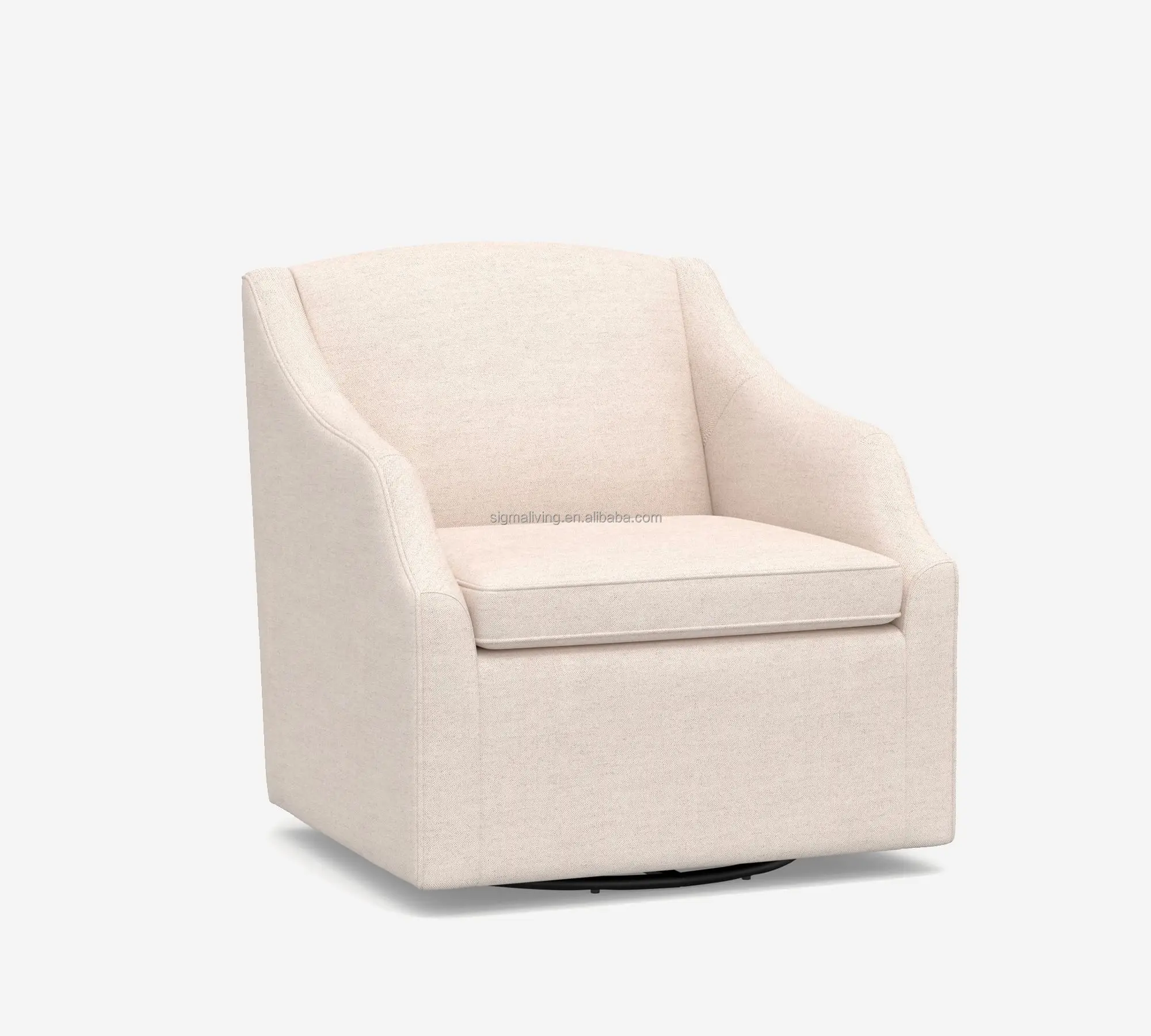 luxury armchair indoor furniture upholstered swivel armchair