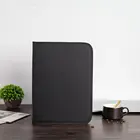 File Zipper Portfolio Canvas Fabric A4 Zipper Ring Binder Document File Folder Portfolio