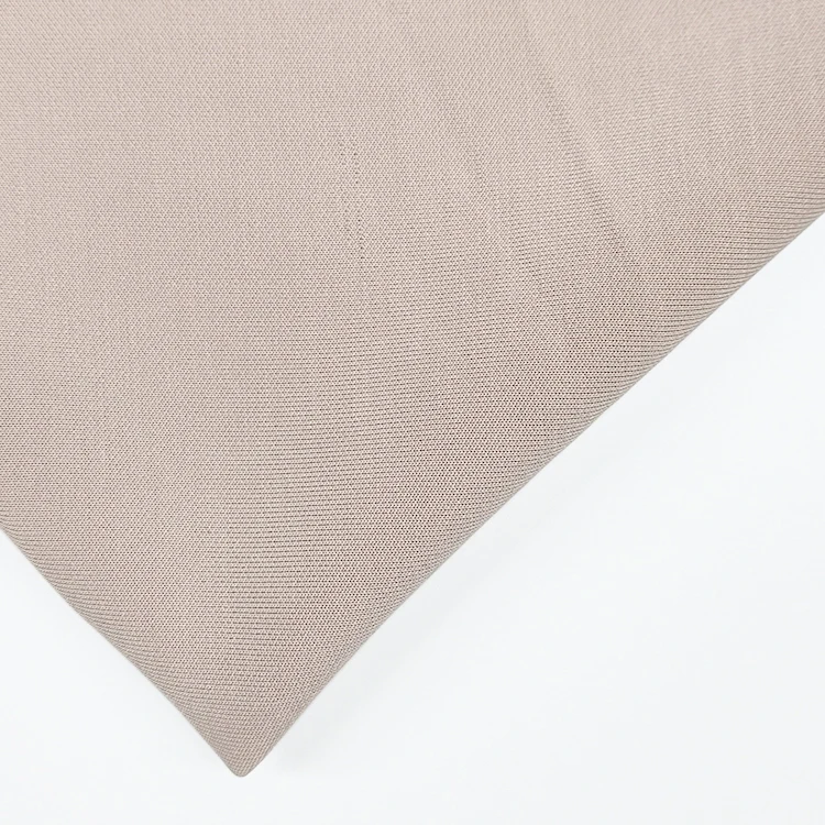 China Supplier Solid Cupro Knitted Fabric Poly Modal Spandex Material Copper Scuba Fabric for Textile Dress manufacture