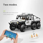 Rc Toys 6x6 Off Road Car Legoed Blocks Technical RC Car 2957PCS Toys