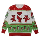 Unisex Sweater Full Chinese Factory Custom Unisex Adults Funny Christmas Sweater Manufacturer With LED Lights