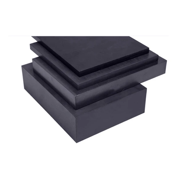 heat-resistance carbon Fiber filled peek plate 5m-50mm Thickness Antistatic PEEK Plastic black Board