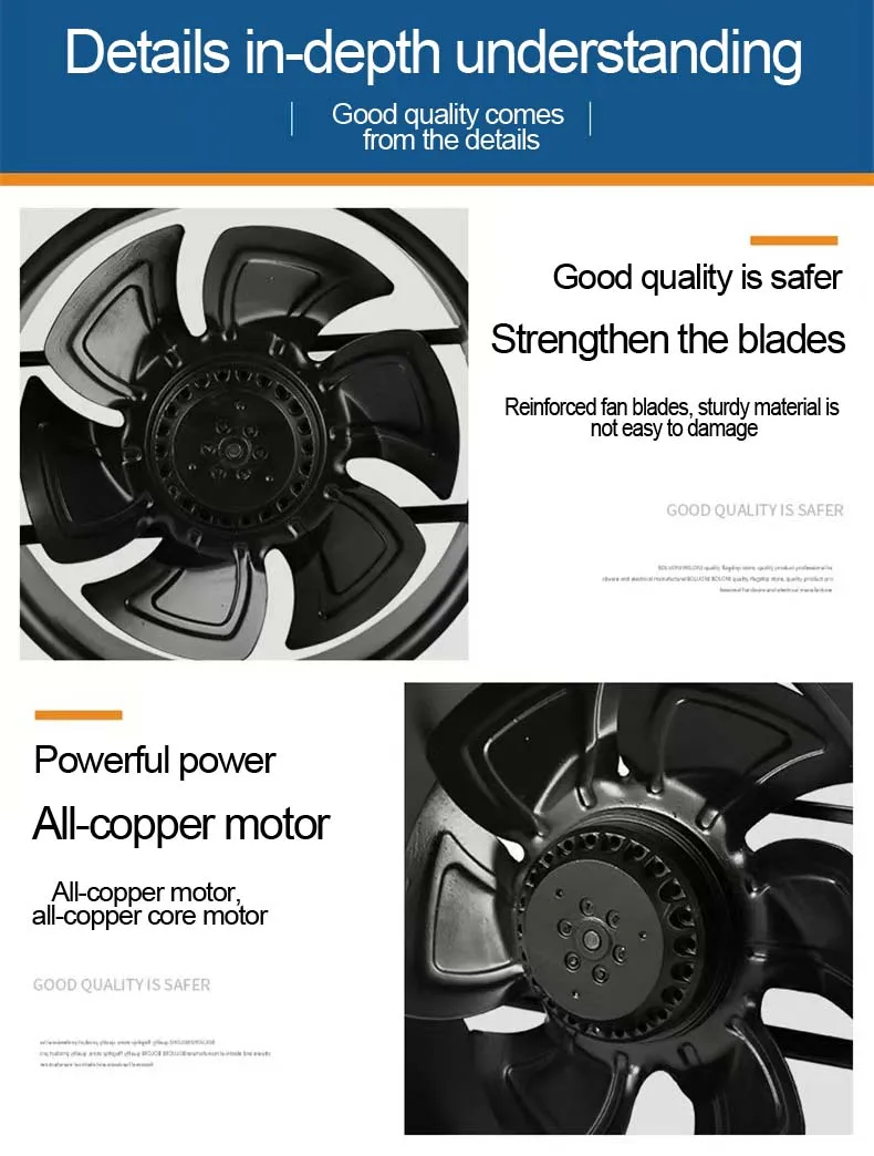 Axial Flow Fan, 220 V, Electric Blower - detail 4