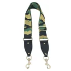 Handbag Leather ZONESIN 2021 Replacement 50mm Wide Glitter Camo Handbag Strap With Pu Leather