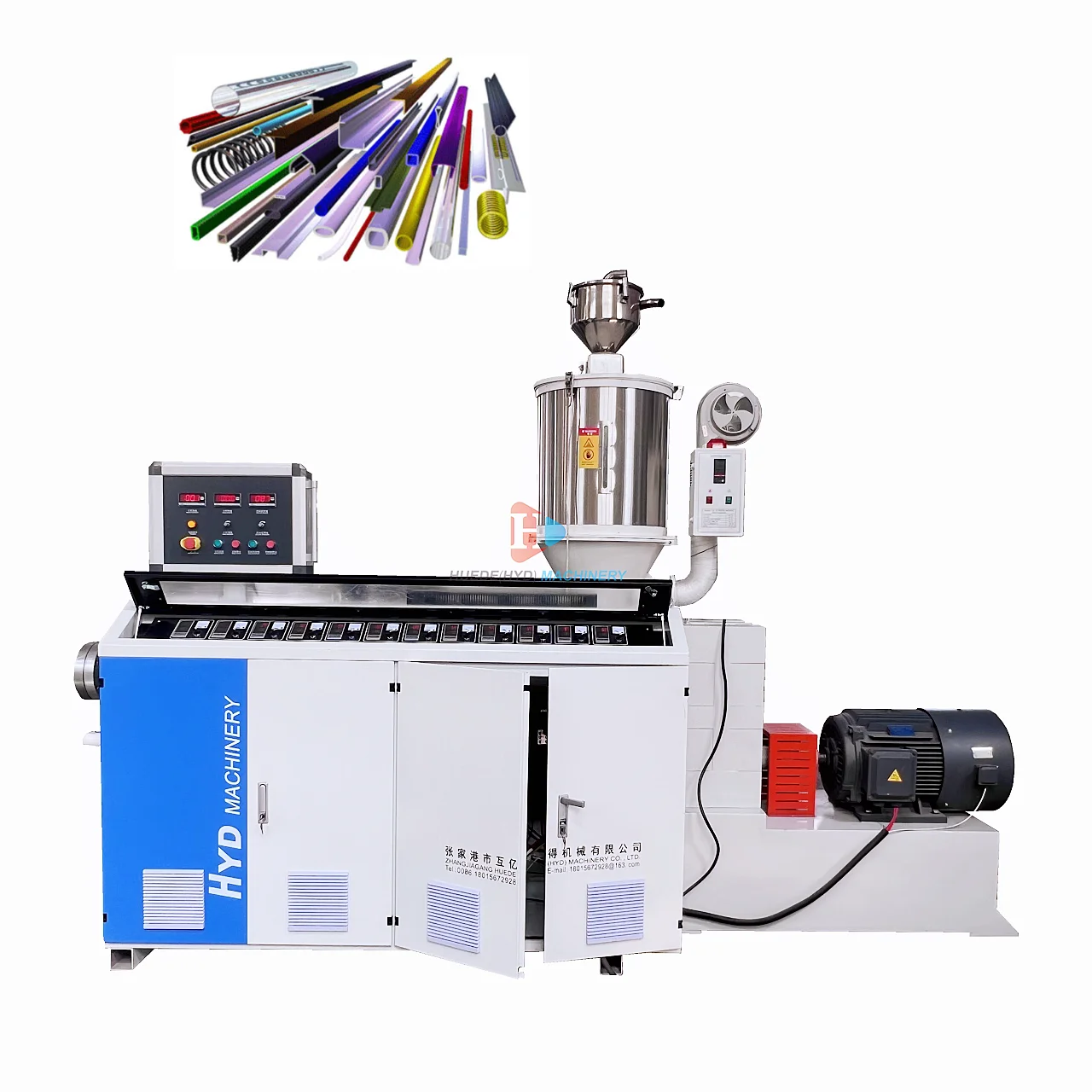 Sj65 Single Screw Extruder Plastic Screw Extruder Machine For Pvc Pe