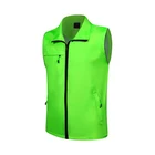 Men Vest Vest Mens Down Men And Women Turn Down Collar Custom Logo Print Blank Volunteer Promotional Vest