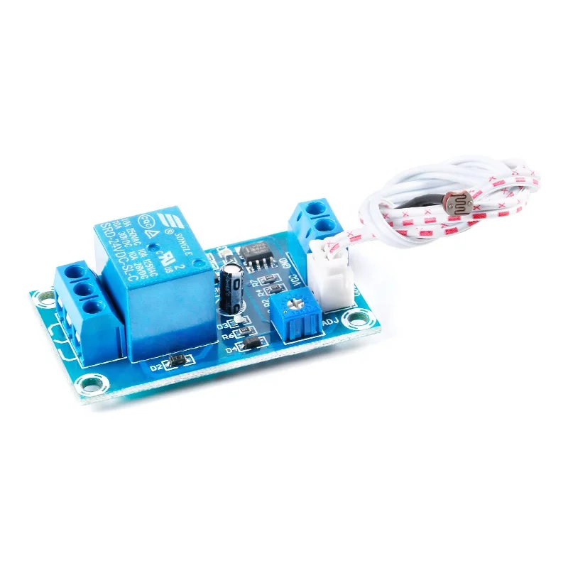 Light Control Relay Switch Module DC 5V 12V 24V Photoresistor Detector Sensor 