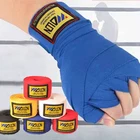 Custom Logo Boxing Bandage Wrist Protection Oem Gym Bandages Boxing Solid Hand Wraps For Sale Handwraps