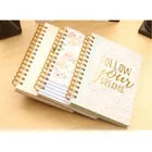 Planner Daily Planner Journal Hardcover Notebook Custom Service Professional Luxury Diary Spiral Notebook For Gift