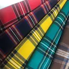 Check Fabric Check Cotton Fabric Classic Colorful Check Yarn Dyed Woven Polyester Cotton Fabric For Shirt Costume