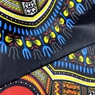 Fabric Fabrics Uniform Custom Printed 100% Polyester Fabric Ankara African Wax Fabrics For Uniform Suit