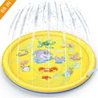 For Toys Boys Baby Water Sprinkler Pad For Kids Summer Outdoor Toys Splash Play Mat For Children Boys Girls