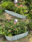 Garden Planter Flower Raised Garden Bed Metal Elevated Planter For Vegetable Flower Herb