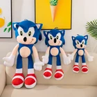Plush Toy Hot Sales Super Sonic Plush Toy The Hedgehog Stuffed Cartoon Character Sonic Doll