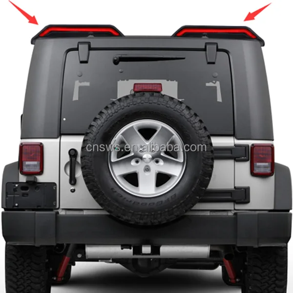 sản phẩm đèn đỏ cánh gió sau mái cánh chia cánh sau có đèn led cho xe jeep wrangler jl jk 2007 2018-37