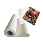 Fabric Inkjet Waterproof 320gsm Fabric Matte Cotton Art Canvas Roll For Inkjet Print