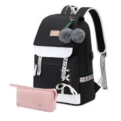cartoon printing bag Backpacks for Girls Schoolbag for Kids 6-12 years Teens Bookbag Children Waterproof bag for school
