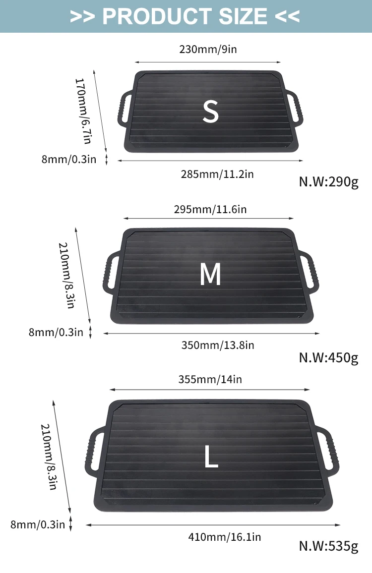 With Super-fast Defrostthawing Plate, Aluminum - detail 8