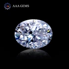 Gemstone Beads Hot Selling DE Color VVS Oval Moissanite Stone Loose Gemstone Crushed Iced Moissanite Beads