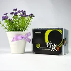 300pcs Color Buds Black Bamboo Stick Cotton Buds Ear Makeup Remover Cotton Swabs Cotton Buds For Normal Use