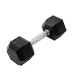 Custom Private Label Custom Made 50 Kg Lb Set Hex Dumbbell 100kg