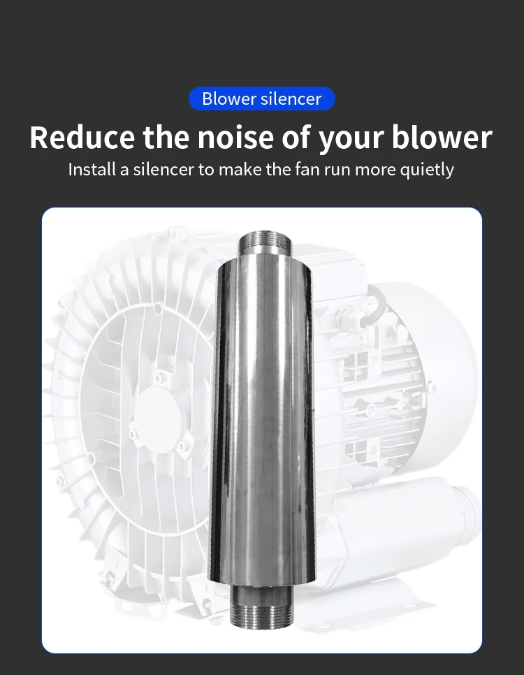 Industrial High Pressure Blower, Stainless Steel, CCC - detail 12