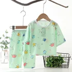 Baby Pajamas Casual Kids Clothing Organic Cotton Baby Pajamas Set 2 Pcs Summer Baby Boys Clothing Set