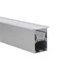 Power Pc Led Aluminum 67*75mm Big Power Driver-in Led Light Bar PC Frosted Cover Aluminium Housing