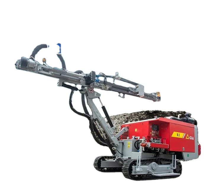 Heavy-Duty GIA B3 Integrated Mining Drill Rig Core Drilling Machine with Rock Blast Hole Hand Pump Engine as Core Component