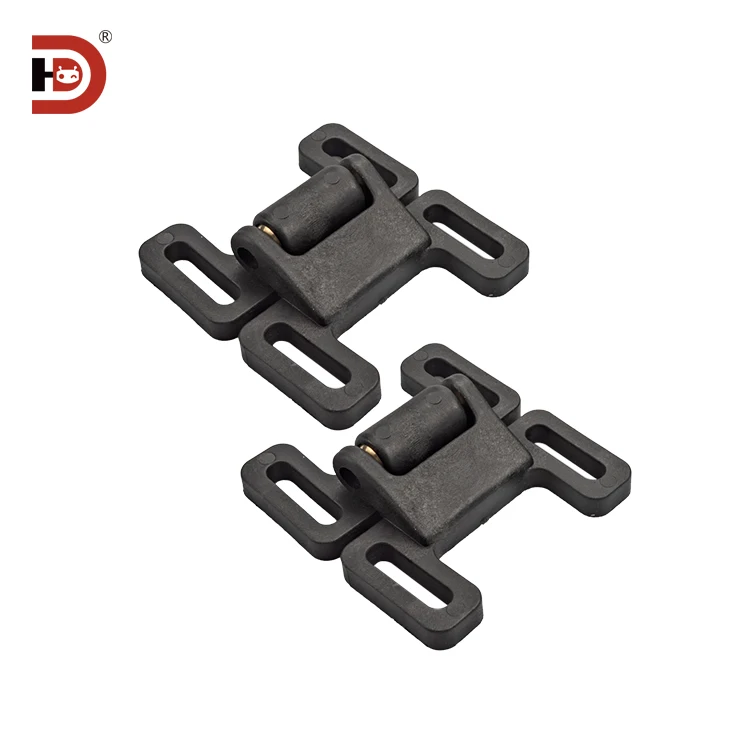 Aluminum Profile Accessories Double Headed butterfly Shaped Nylon Door Collision butterfly Shaped Door Stopper details